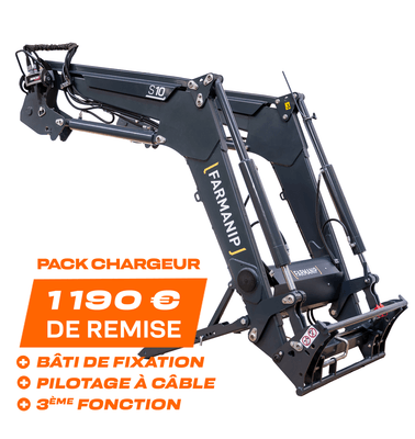 Manutention - Chargeurs frontaux - PACK Chargeur FARMANIP S10