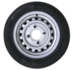 Accessoires attelage et remorque - Accessoires remorque routière - Roue complète