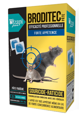 Lutte anti-nuisibles - Produits anti-nuisibles - Raticide souricide blé 150 g