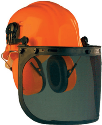 Equipement et protection individuelle - Sécurité - Casque de protection forestier