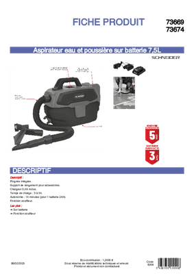 Nettoyeurs, aspirateurs - Aspirateurs - Pack nettoyant véhicule