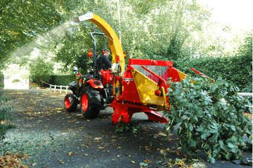 Matériel forestier - Broyeurs de végétaux - Broyeur de branches sur tracteur VEGETOR T et H