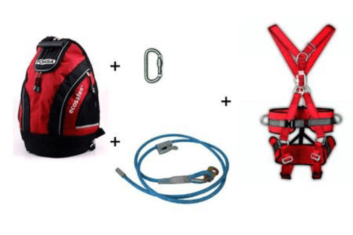 Equipement et protection individuelle - Sécurité - Kit anti-chute d'élagage