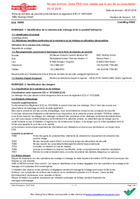 Soudure - Fils - Fil CASTOMAG Ø 1 mm