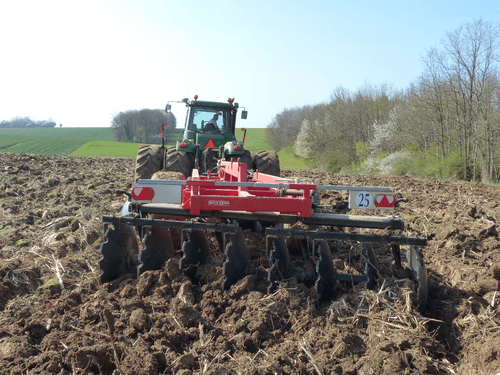 Travail du sol - Outils à disques - Cover crop autoporteur forestier en V
