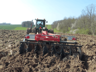 Travail du sol - Outils à disques - Cover crop autoporteur forestier en V