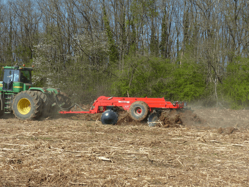 Travail du sol - Outils à disques - Cover crop autoporteur forestier en V