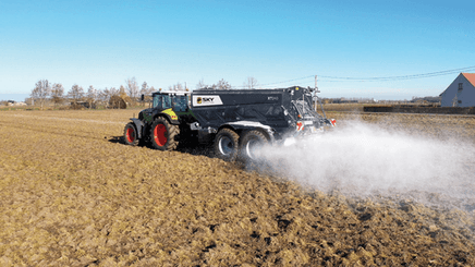 Fertilisation, épandage - Epandeurs pour amendenement - Distributeur traîné d'engrais et d'amendements hydraulique XT H