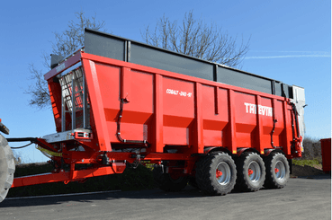 Transport - Remorques agraires - Benne à fond poussant COBALT