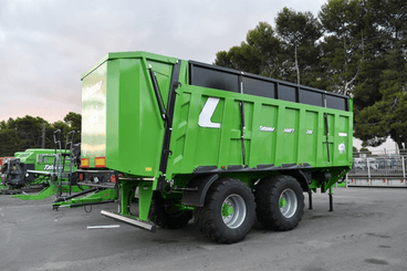 Transport - Remorques agraires - Benne à fond poussant