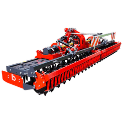 Travail du sol - Outils animés - Herse rotative repliable P24F