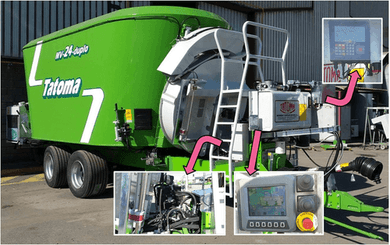 Alimentation - Mélangeuse à vis verticale - Mélangeuse verticale