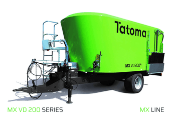 Alimentation - Mélangeuse à vis verticale - MX VD200 mélangeuse trappe latérale