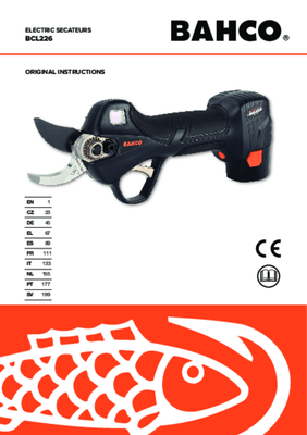 Viticulture, arboriculture - Sécateurs - Sécateur à batterie