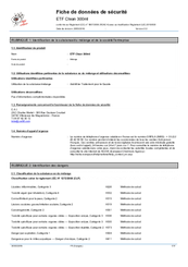 Carburant et transfert - Additifs - ETF CLEAN entretien diesel