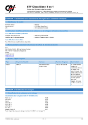Carburant et transfert - Additifs - ETF CLEAN entretien diesel