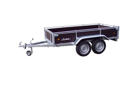 Transport - Remorque bagagère et pros - Remorque LIDER gamme bois PTAC 750 KG 2 essieux