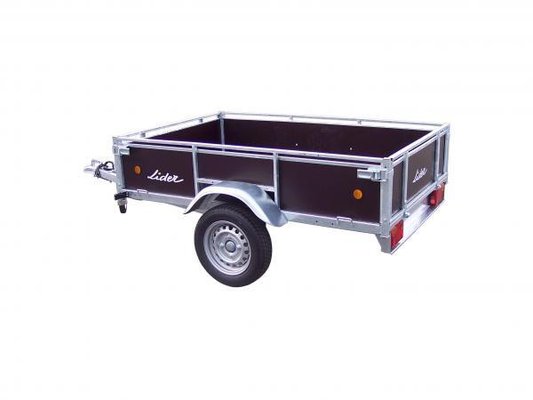 Transport - Remorque bagagère et pros - Remorque LIDER gamme bois PTAC 500 KG 1 essieu